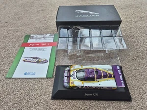 ATLAS EDITIONS 1/43 JAGUAR XJR9 RACING LEMANS DIECAST CLASSIC CAR JAG COLLECTION - Picture 1 of 4