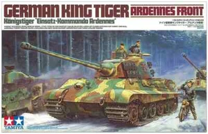 Tamiya 35252 German King Tiger Ardennes Front Kit Montaggio 1/35 - Foto 1 di 3