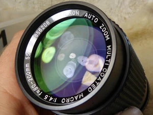 Rokinon 80 -200mm f 4.5 Lens olympus om fit quality lens optics great fwo - Picture 1 of 4