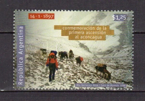 Argentine 1998 ascension de L'Aconcagua timbre MH /TE4875 - Picture 1 of 1
