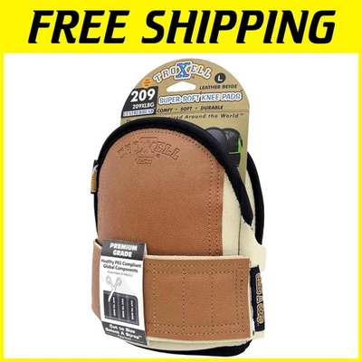 Rodilleras SuperSoft Leatherhead - Tamaño grande con cierre ajustable para mayor comodidad Foto 1 de 4