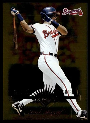 1997 Leaf Fractal Matrix Fred McGriff #97 J - Image 1 of 2