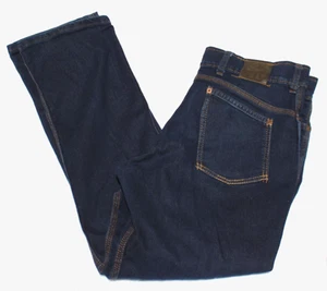 Origin Maine Herrenjeans Größe 32C dunkle Waschung blau hergestellt in den USA Maße wie 34 x 32 - Bild 1 von 16