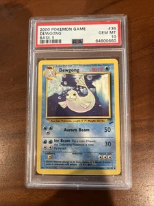 Base Set 2 Dewgong PSA 10 Gem Mint Low Pop 32 - Picture 1 of 2