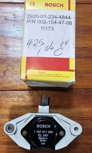 BOSCH Alternator Voltage Regulator  1197311306 / 002-154-47-06 - Genuine - NEW - Picture 1 of 5