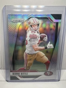 2024 Panini Prizm - #253 George Kittle Silver Prizm - Foto 1 di 2