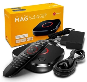 MAG 544w3 IPTV Set Top Box mit 4K und HEVC H.265 Unterst. Linux WLAN integriert - Bild 1 von 9