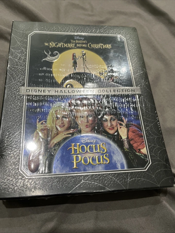 Disney Hocus Pocus and The Nightmare Before Christmas (Blu-ray/DVD); New/Sealed - Image 1 of 1