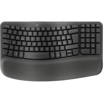Logitech Wave Keys tastiera RF senza fili + Bluetooth QWERTY Italiano Grafite - Immagine 1 di 4