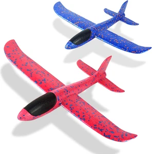 Foam Aircraft Model Hand Launch Glider Plane Soft Foam Airplane Throw Airplan... - Picture 1 of 12