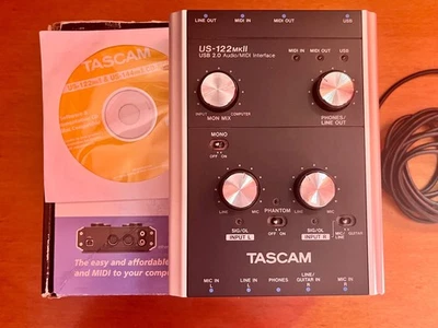 TASCAM US-122MKII scheda audio - Immagine 1 di 2
