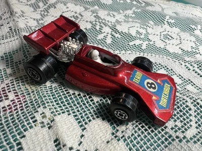 1973 Superfast Team Matchbox #24 Shiny Red Formula Race Car 1/64 Diecast #8 - Image 1 of 4