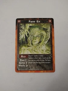 Faerie Kin - Rage Unlimited - LP Rare Rage CCG - Picture 1 of 2