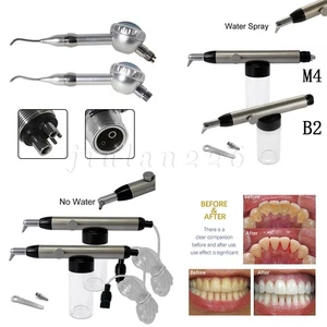 Pulidor de dientes de flujo de aire dental pieza de mano higiene prophy chorro 2/4 orificios - Imagen 1 de 53
