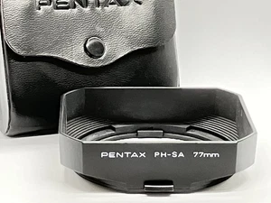 [ Top MINT w/ Case ] Pentax PH-SA 77mm Lens Hood For 6x7 67 55mm f/4 From JAPAN - Picture 1 of 11