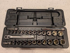 Craftsman 9-1501 3/8" drive 6pt socket set up to 1" socket size  MADE IN USA - Picture 1 of 4