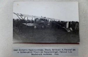 Frankreich 1.WK Doppeldecker Flieger Luftwaffe Flugzeug #2 - Bild 1 von 2
