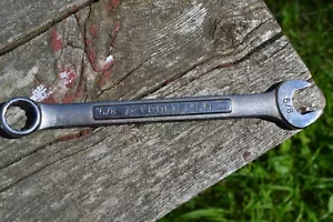 Vintage Craftsman 5/8'' SAE 12-Point Combination Wrench -VV- 44697 FORGED USA - Foto 1 di 2