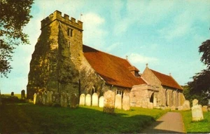 (t97) St Georges Church Arreton - Isle of Wight Postcard - Picture 1 of 2