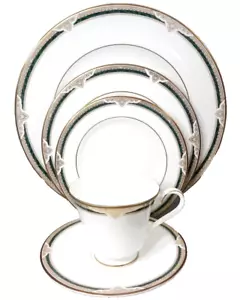 FORSYTH H5197 Royal Doulton 5 Piece Place Setting NEW NEVER USED made England - Picture 1 of 23