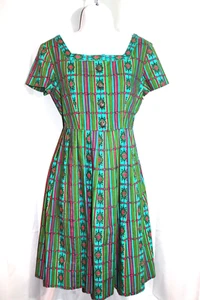 VTG German Bavaria Dirndl Dress Oktoberfest EU 40 US 8 Medium - Picture 1 of 9