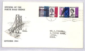 GB *FORTH ROAD BRIDGE* FDC 1964 Hants Fareham First Day Cover{samwells}ZE254 - Picture 1 of 10