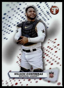 2023 Topps Pristine WILLSON CONTRERAS REFRACTOR #284 NATIONAL LEAGUE - Picture 1 of 2