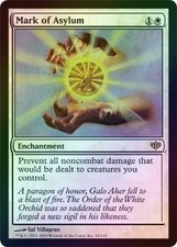 Mark of Asylum - Foil New MTG Conflux Magic 2B3