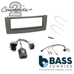 Fiat Grande Punto 2005> Car Radio Fascia & Steering Wheel Stalk Adaptor CT24FT08 - Picture 1 of 1
