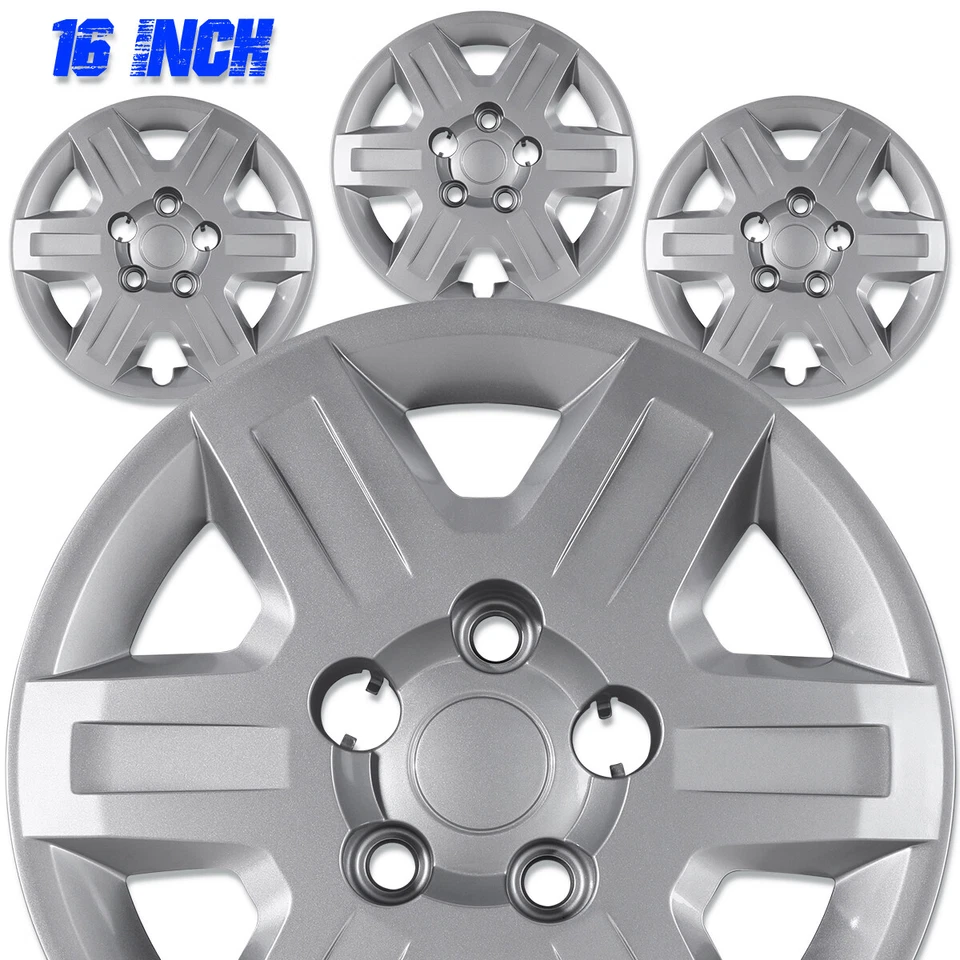 Center Cap For Chrysler Town & Country 2008 2009 2010 Wheel Hub Cover Set of 4 Foto 1 de 4