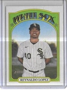 2021 Topps Heritage High Number #605 Reynaldo Lopez Chicago White Sox - Picture 1 of 2