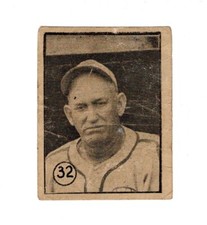 1945 Orig Cuban Baseball HOF Player Mgr MIGUEL "MIKE" GONZLEZ Habana BBC
