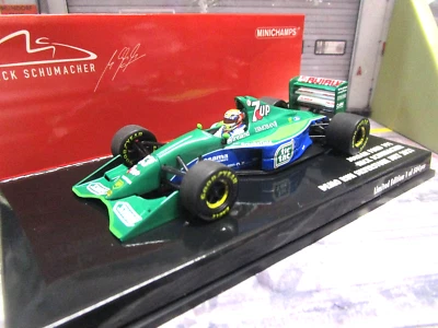 F1 JORDAN Ford Cos 191 Demo Run Silverstone 2021 Mick Schumacher Minichamps 1:43 - Bild 1 von 4