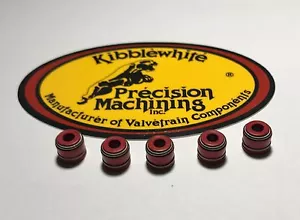 01-13 Yamaha YZ250F YZ 250F Kibblewhite Viton Valve Stem Seals Seal Set 5 Five - Picture 1 of 1