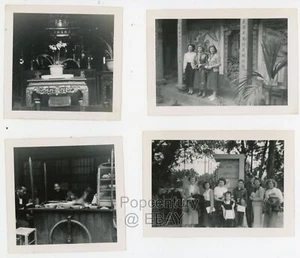 Vintage Photograph 1950 China Club Taiwan Formosa Taipei Temples Lot of 7 Photo - Picture 1 of 7