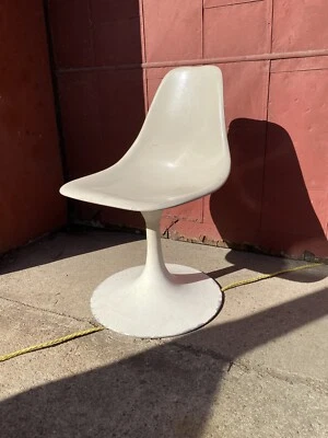 Silla de comedor moderna Mid Century Knoll Eero Saarinen tulipán cocina porche jardín Foto 1 de 4