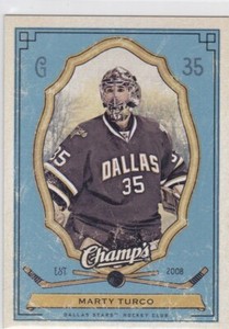 09/10 CHAMPS...MARTY TURCO...CARD # 35...STARS...FREE COMBINED SHIP
