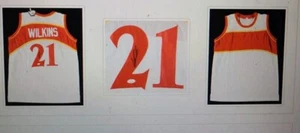 Singed Atlanta Hawks Dominique Wilkins  jersey ( JSA) Authenticated   - Picture 1 of 3