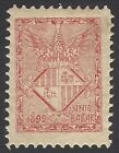 Spain 1899 Local Separatists BALEAR red MH