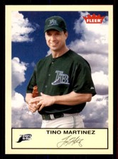 2005 Fleer Tradition  #250 Tino Martinez Tampa Bay Devil Rays