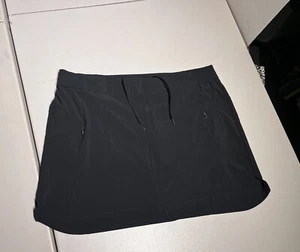 Columbia Skort Women's XL Black Standard Tidal Golf Tennis Hike Skirt Polyester - Picture 1 of 8