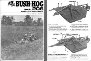 Bush Hog Model 206 Rotary Cutter Owners Manual - Bild 1 von 1