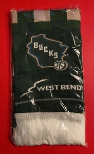 MILWAUKEE BUCKS Winter Scarf NBA Basketball SGA 12/22/21 NEW 2021 - Picture 1 of 4