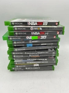 14 Xbox One Mixed Games Mortal Kombat-Gears Of War4-Wolfenstein And Others - Picture 1 of 8