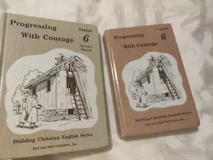 Rod and Staff Progressing With Courage English 6 Textbook and Teacher's Guide - Picture 1 of 7
