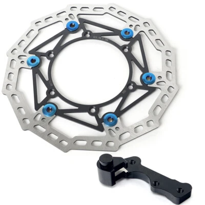 For Yamaha YZ 125 250 250F YZ450F 08-15 Oversize 270mm Front Brake Rotor Bracket - Image 1 of 4
