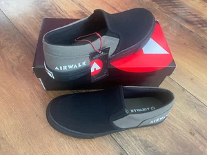 Airwalk Damen Schuhe Sneaker Slip On Slipper NEU 40 Canvas schwarz/khaki flach - Bild 1 von 7