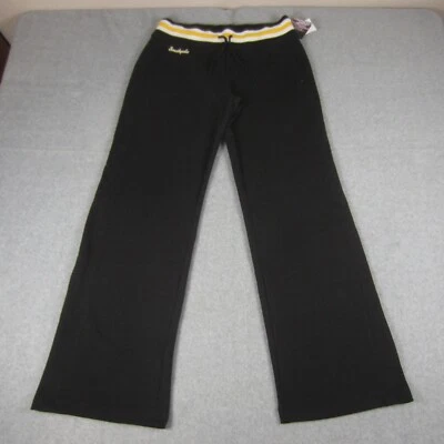 Pantalones deportivos Southpole para mujer grandes negros tiro medio pierna ancha Foto 1 de 4