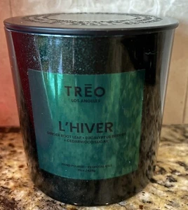 Neu Treo Los Angeles L'Hiver handgegossene Kerze 15 Oz ätherische Öle 40 Std. - Bild 1 von 7