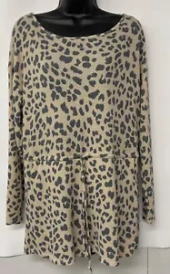 NWT Le Lis Collection Tan/Grey One Piece Romper Size Small Tie Waist Tie back - Picture 1 of 4